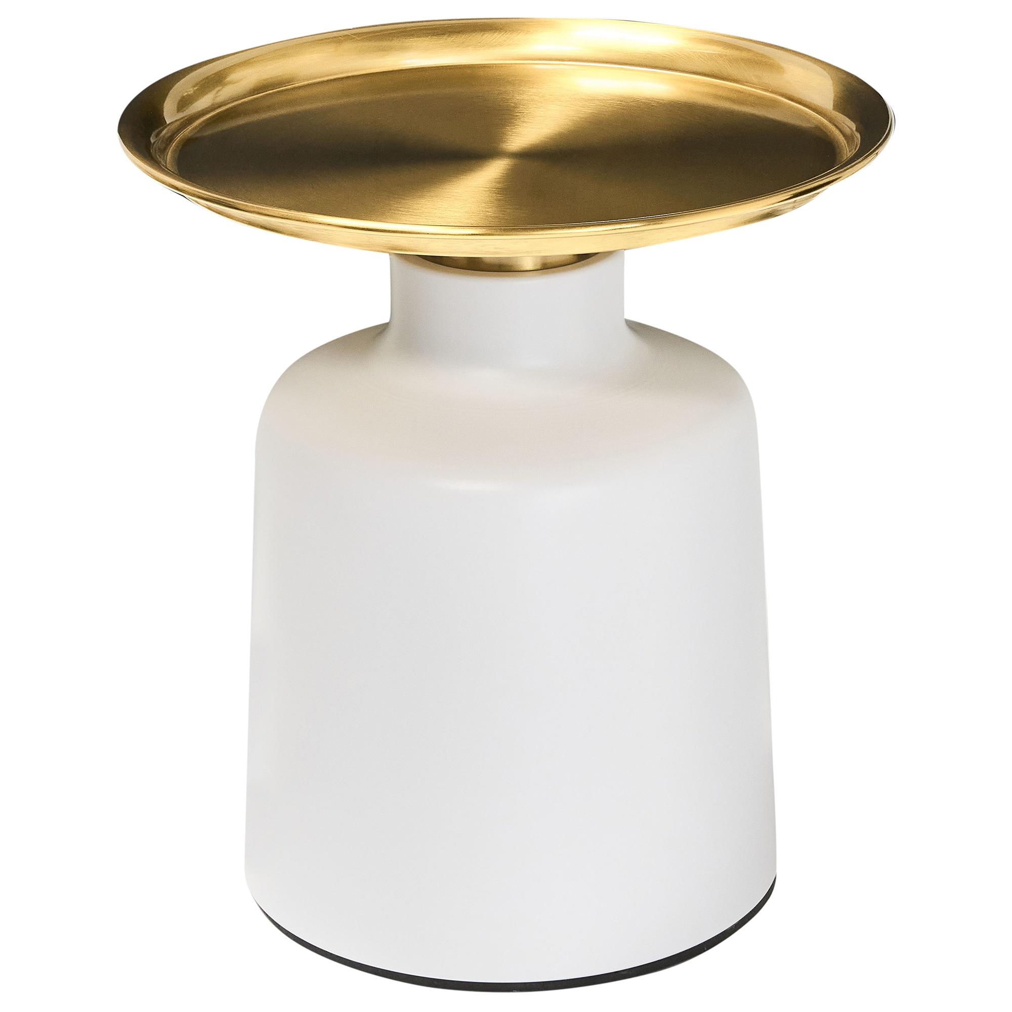 Bord DOVE Metal Hvid/guld