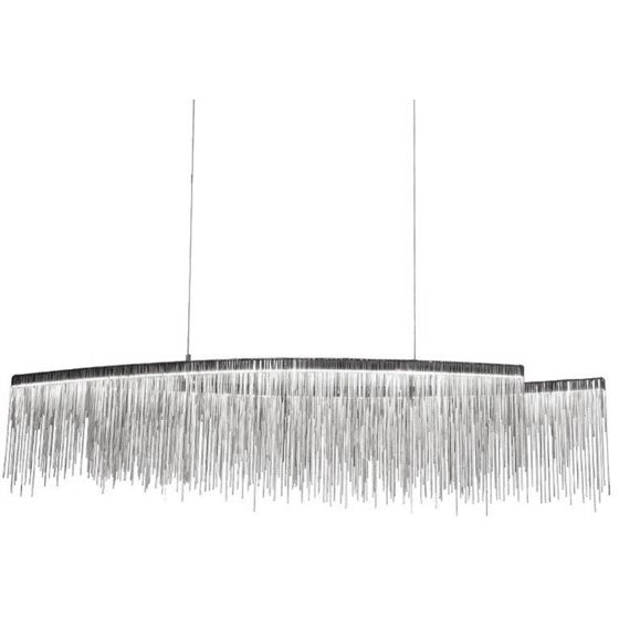 TOOLIGHT hængende loftlampe APP891-CP CHAIN 100CM LED Grå 100x100x102,5cm