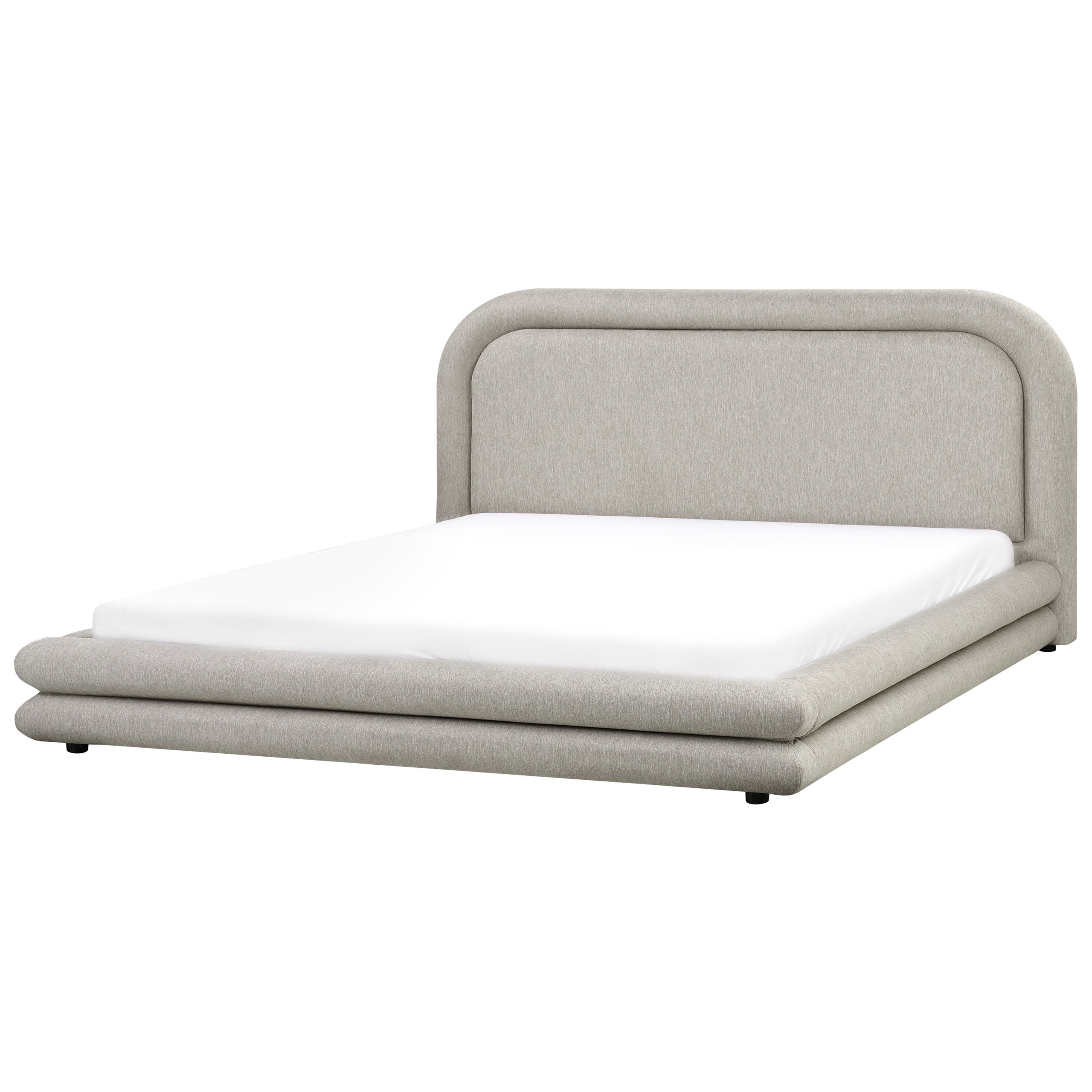 Seng Kunstlinned LAVARDENS 180 x 200 cm Brungrå