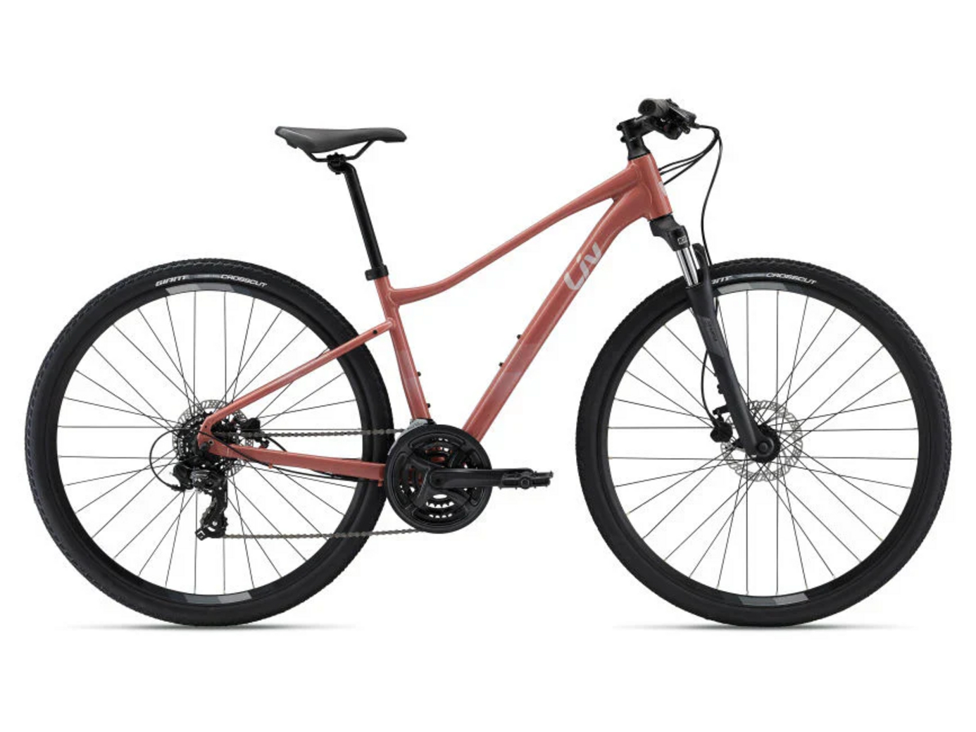 Liv Rove 4 cykel, Terra Roza størrelse S