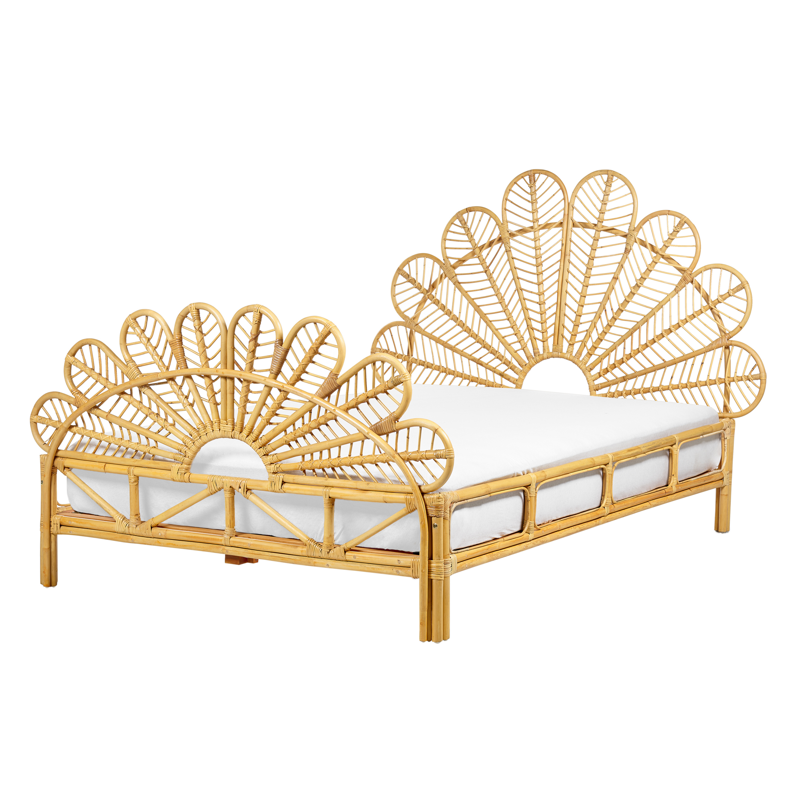 Seng Rattan FLORENTINE 140 x 200 cm Lysebrun