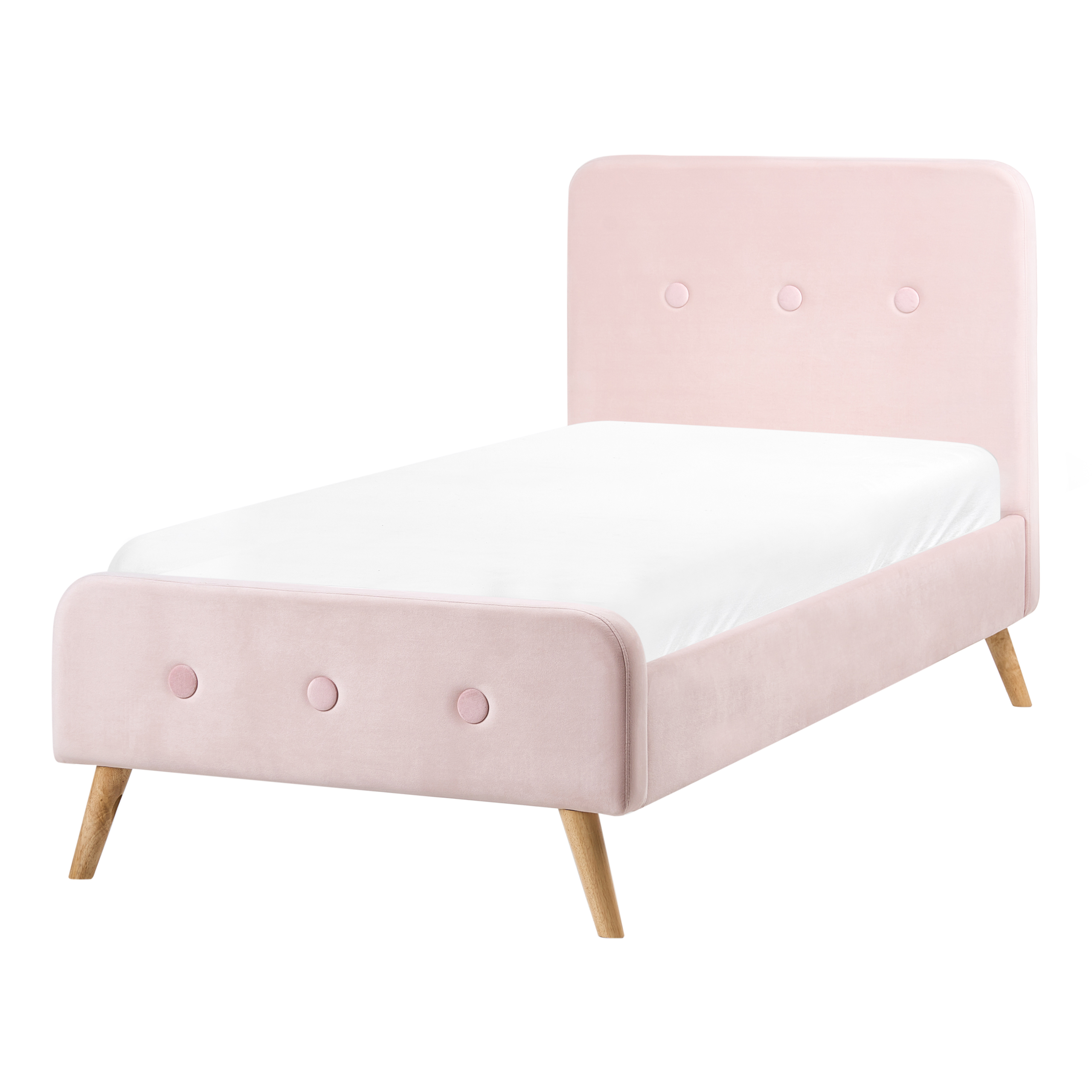 Seng Velour RENNES 90 x 200 cm Pastellrosa