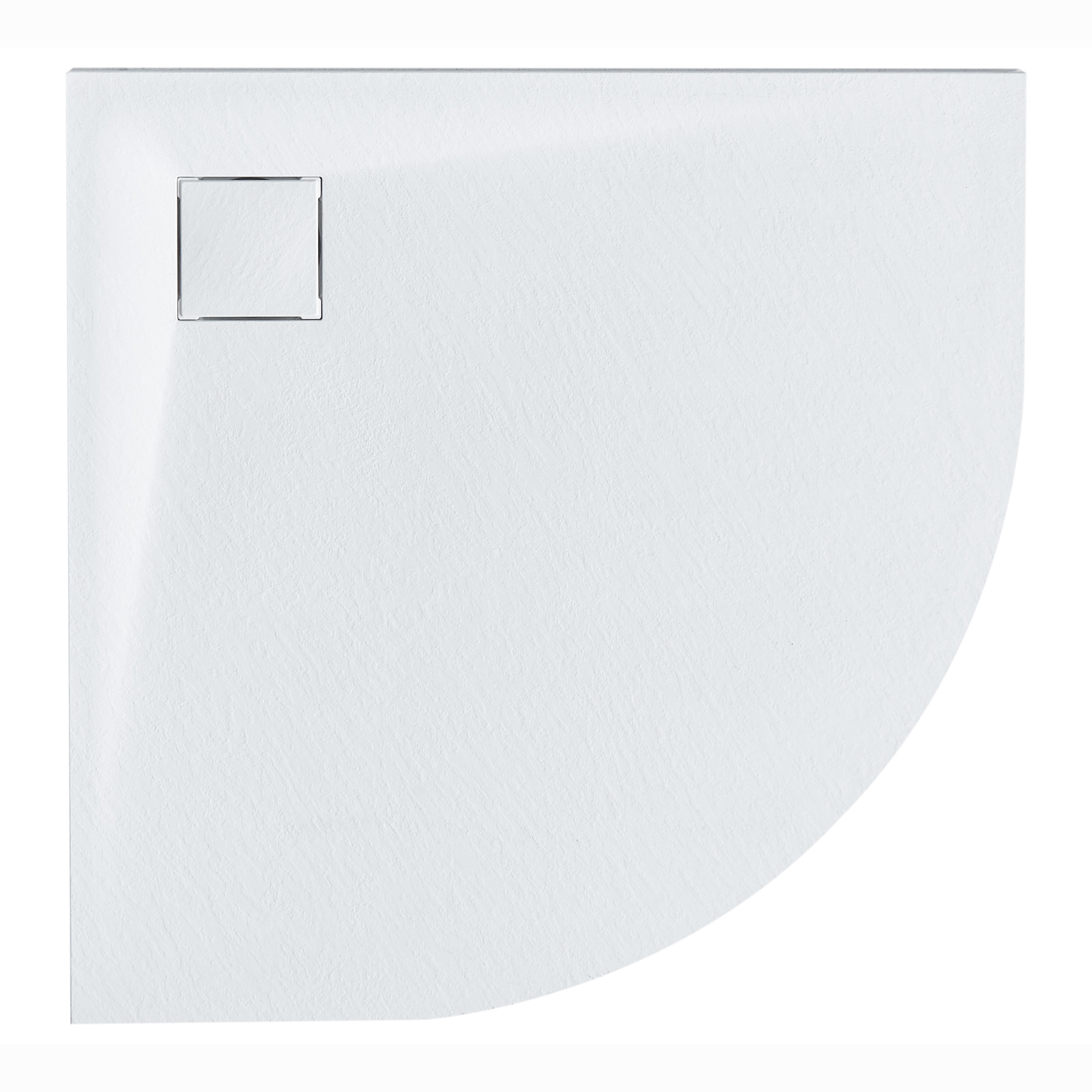 Brusekar PARON 80 x 80 x 3 cm Hvid