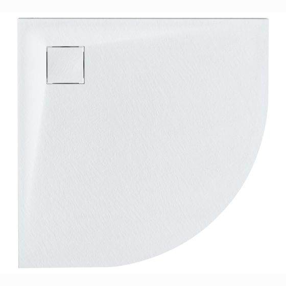 Brusekar PARON 80 x 80 x 3 cm Hvid