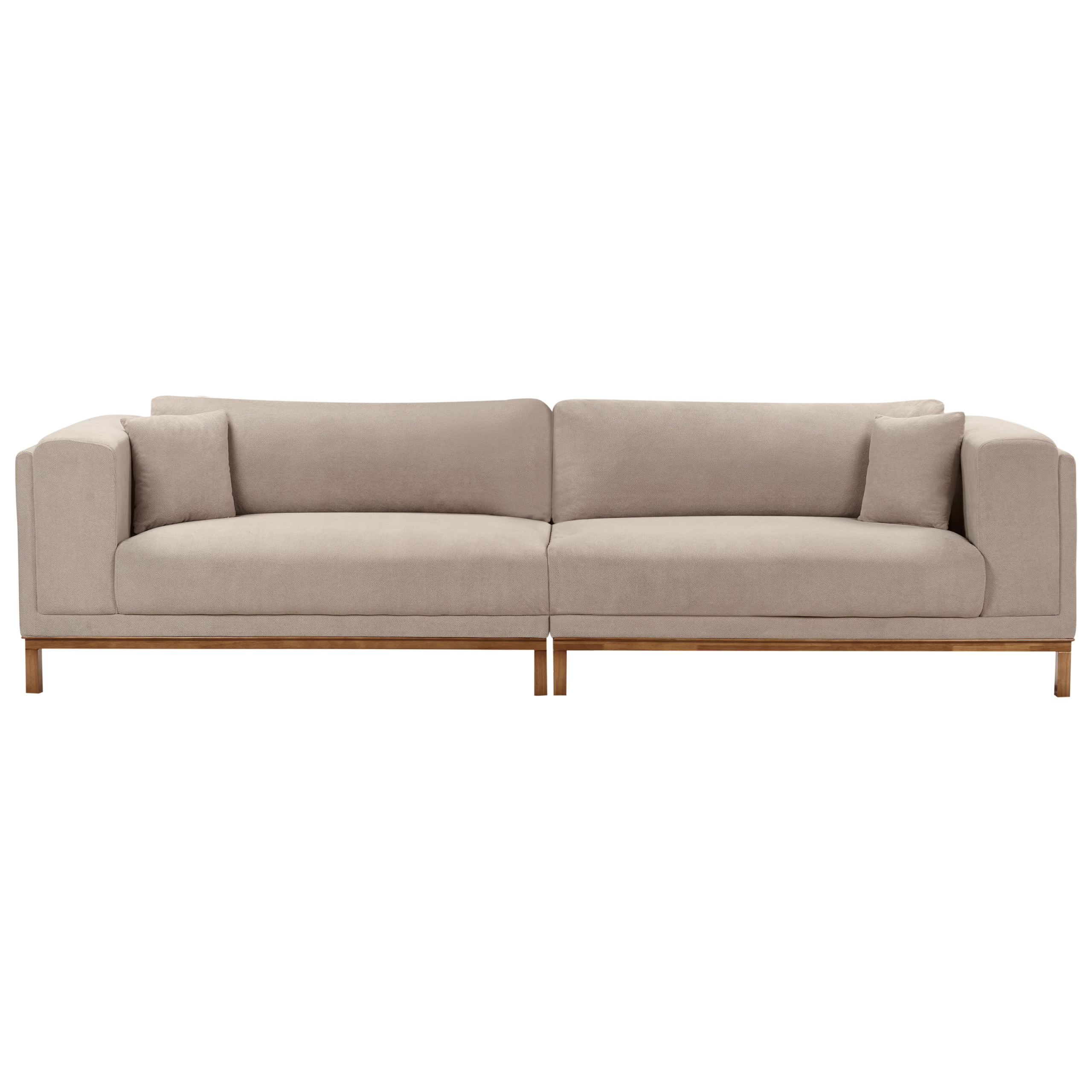 Sofa 4 personers VENG Brungrå