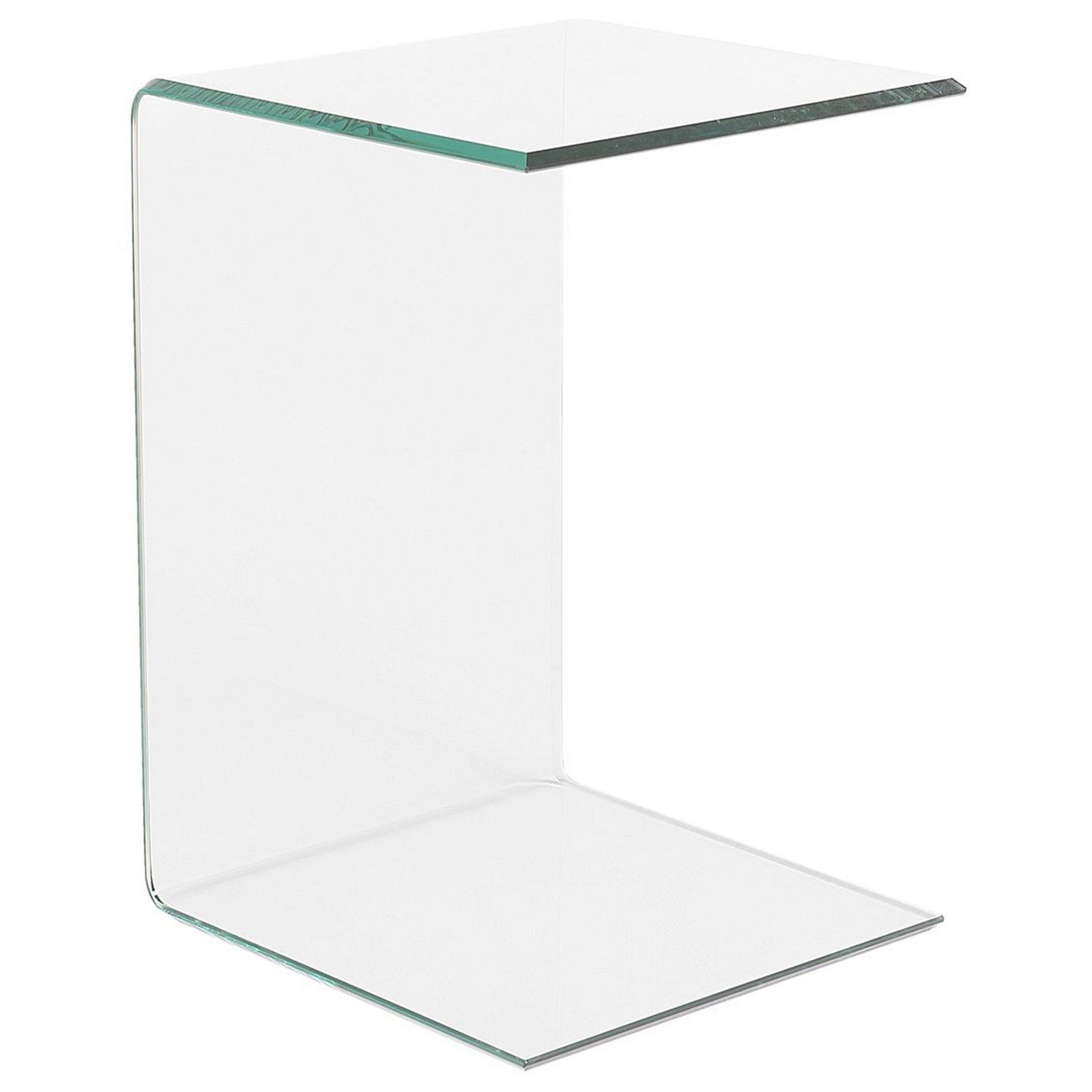 Bord LOURDES Hærdet glas Transparent