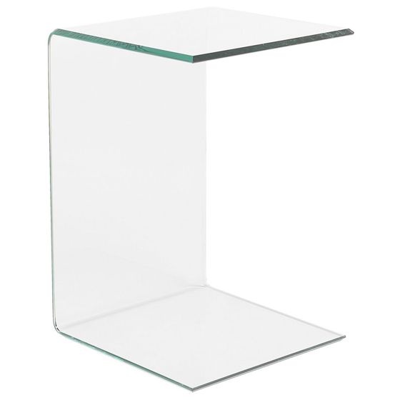 Bord LOURDES Hærdet glas Transparent
