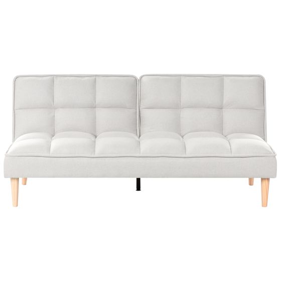 Sovesofa 3 personers SILJAN Cremehvid