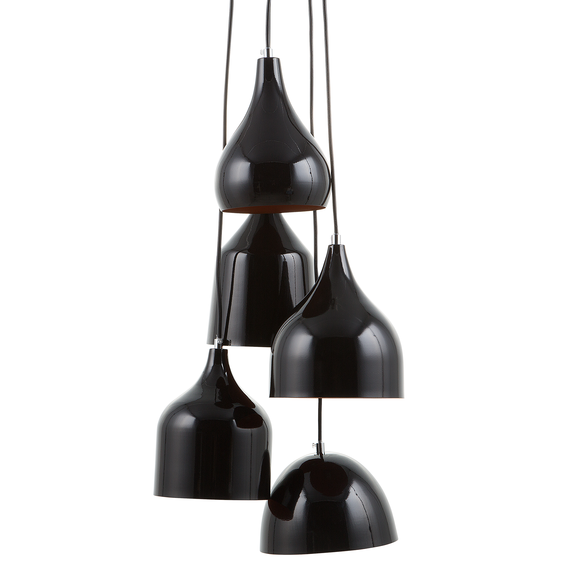 Loftlampe SAVIO Metal Guldbrun Sort
