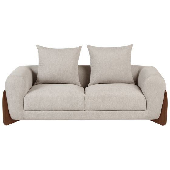 Sofa 2 personers VINLIDEN Brungrå