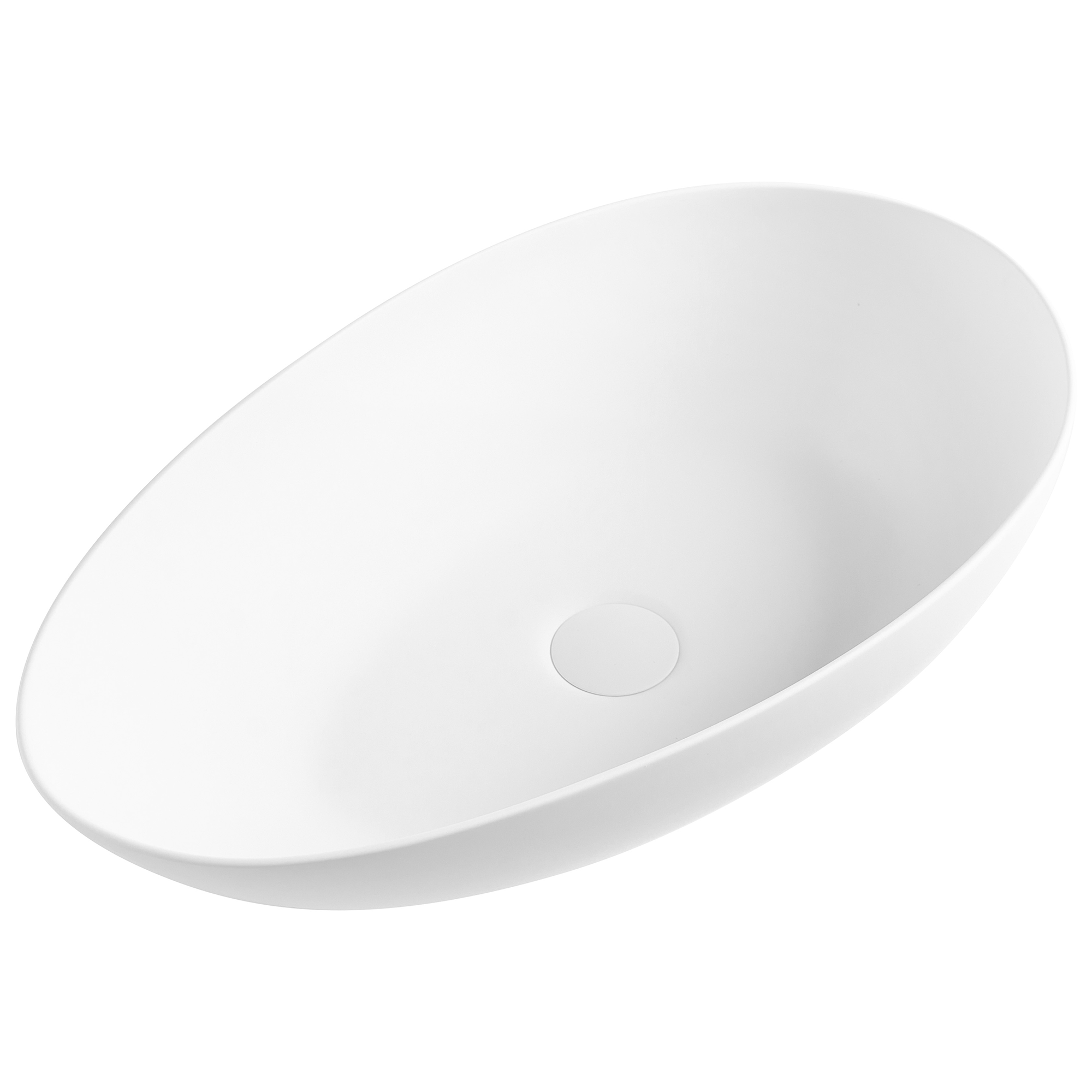 Vask til bordplade SAUZAL 60 x 35 cm Hvid