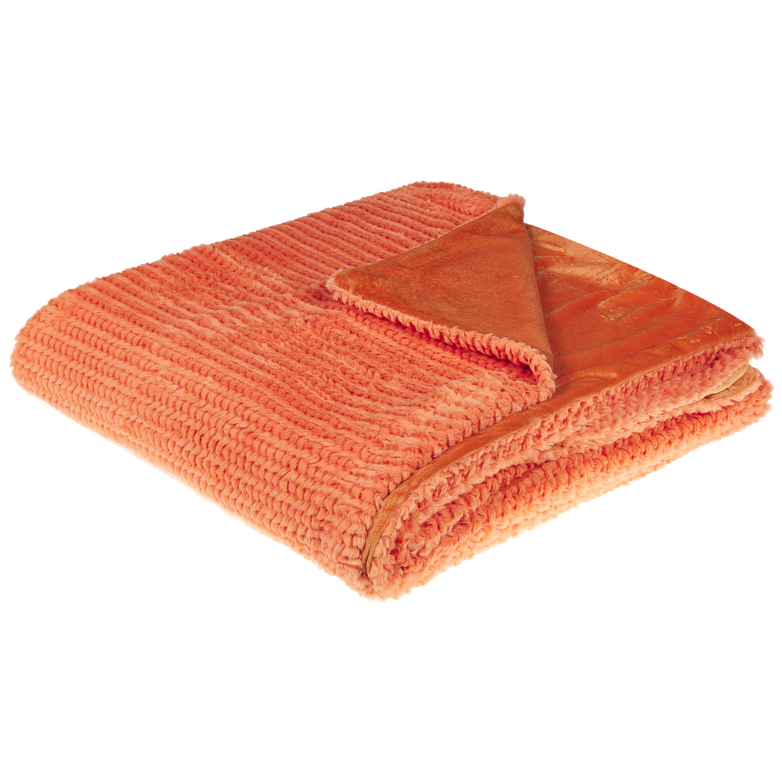 Plaid BJAS 200 x 220 cm Orange