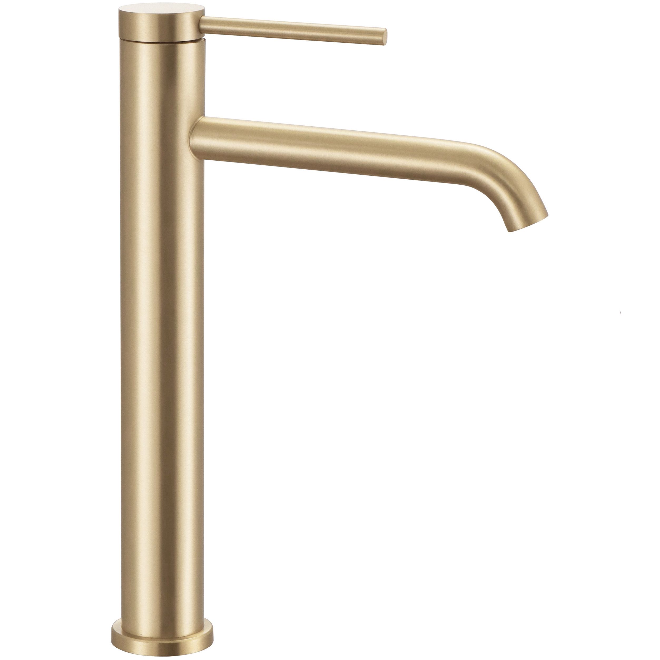REA håndvaskarmatur JS-B311-1BG CLIF Høj Børstet guld, 20x4x29,5cm