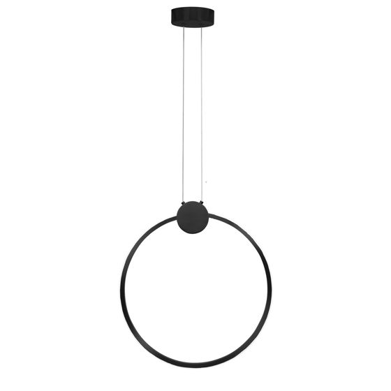 TOOLIGHT hængende loftlampe LED APP1398-CP 50CM Sort 51x2,7x53cm