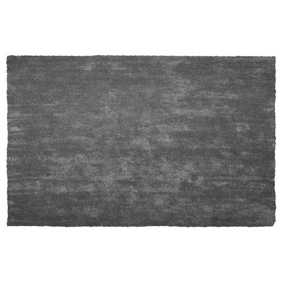 Shaggy gulvtæppe DEMRE Mørkegrå 200 x 300 cm