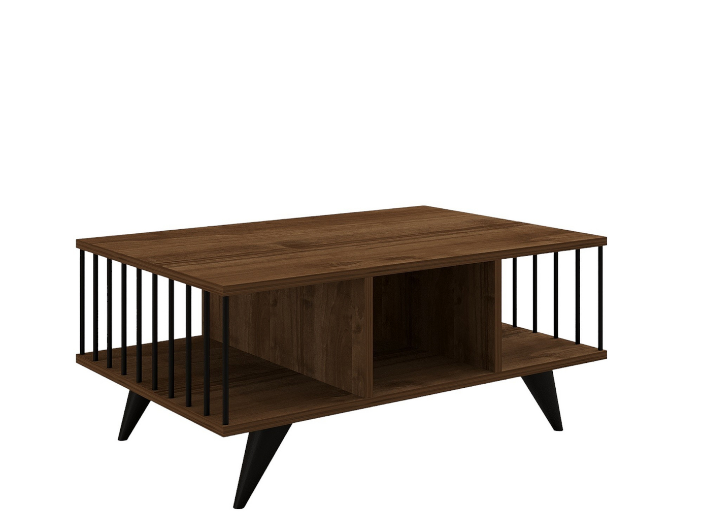Norda Design Moderne sofabord, 90 x 60 x 40 cm | 100% melaminbelagt spånplade, 18 mm tyk | stilfuldt og holdbart