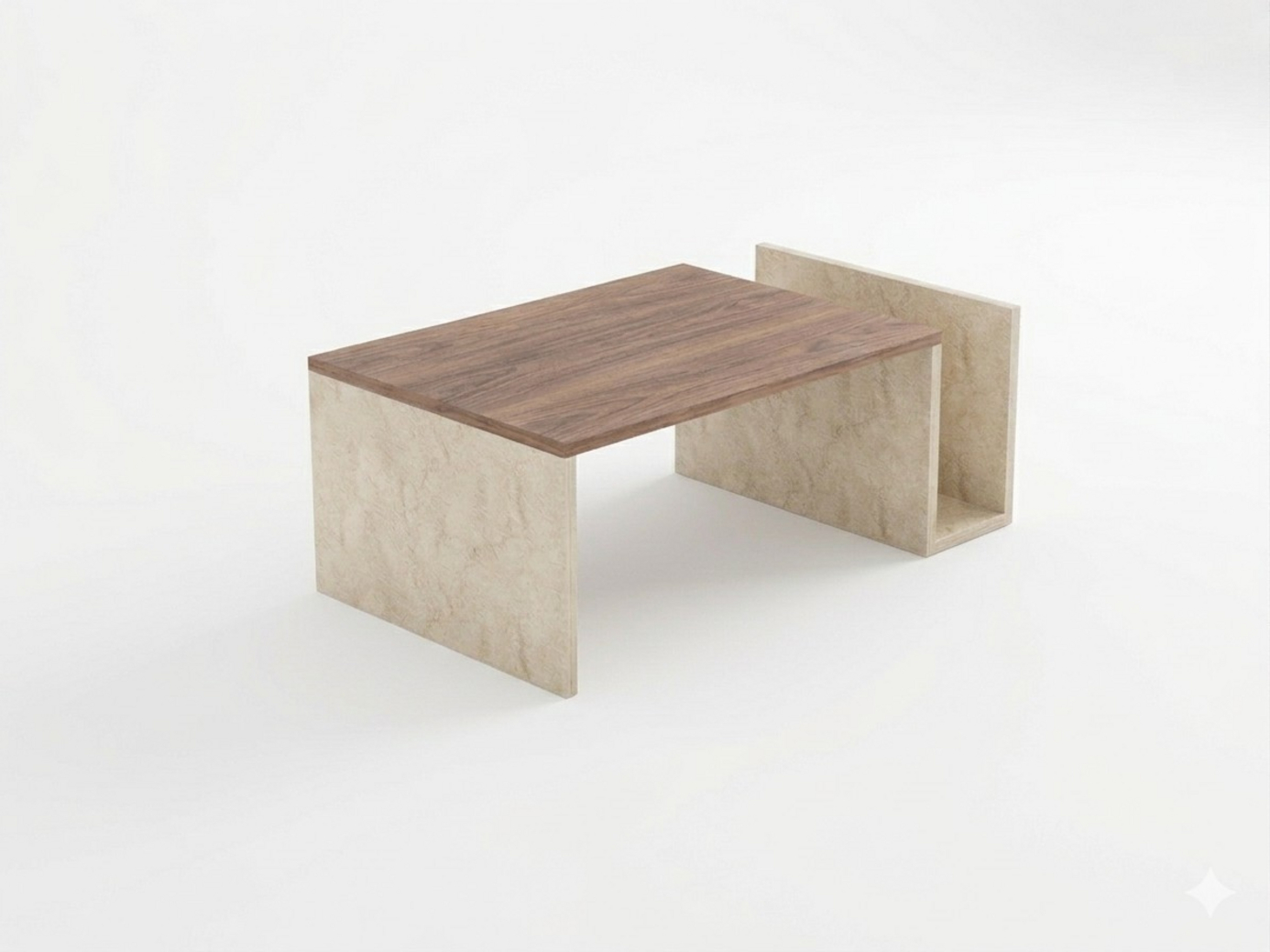 Norda Design Sofabord Memo 50 x 86.8 x 32.4 cm
