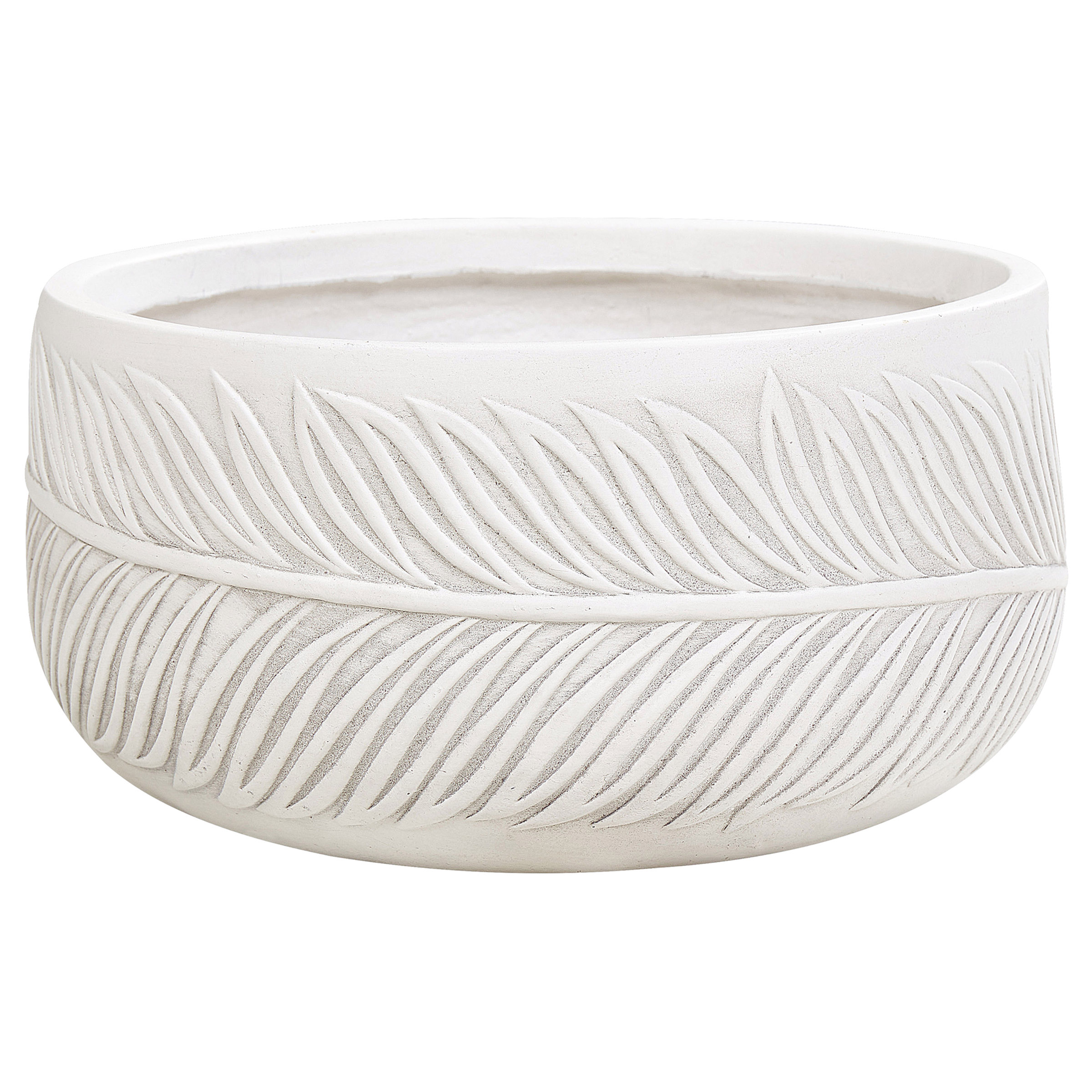 Urtepotte FTERO 35 cm Cremehvid