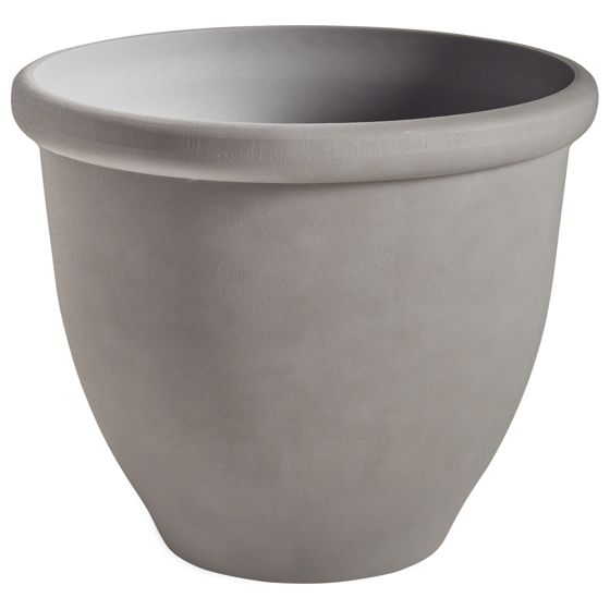 Urtepotte TESALIA 49 cm Grå
