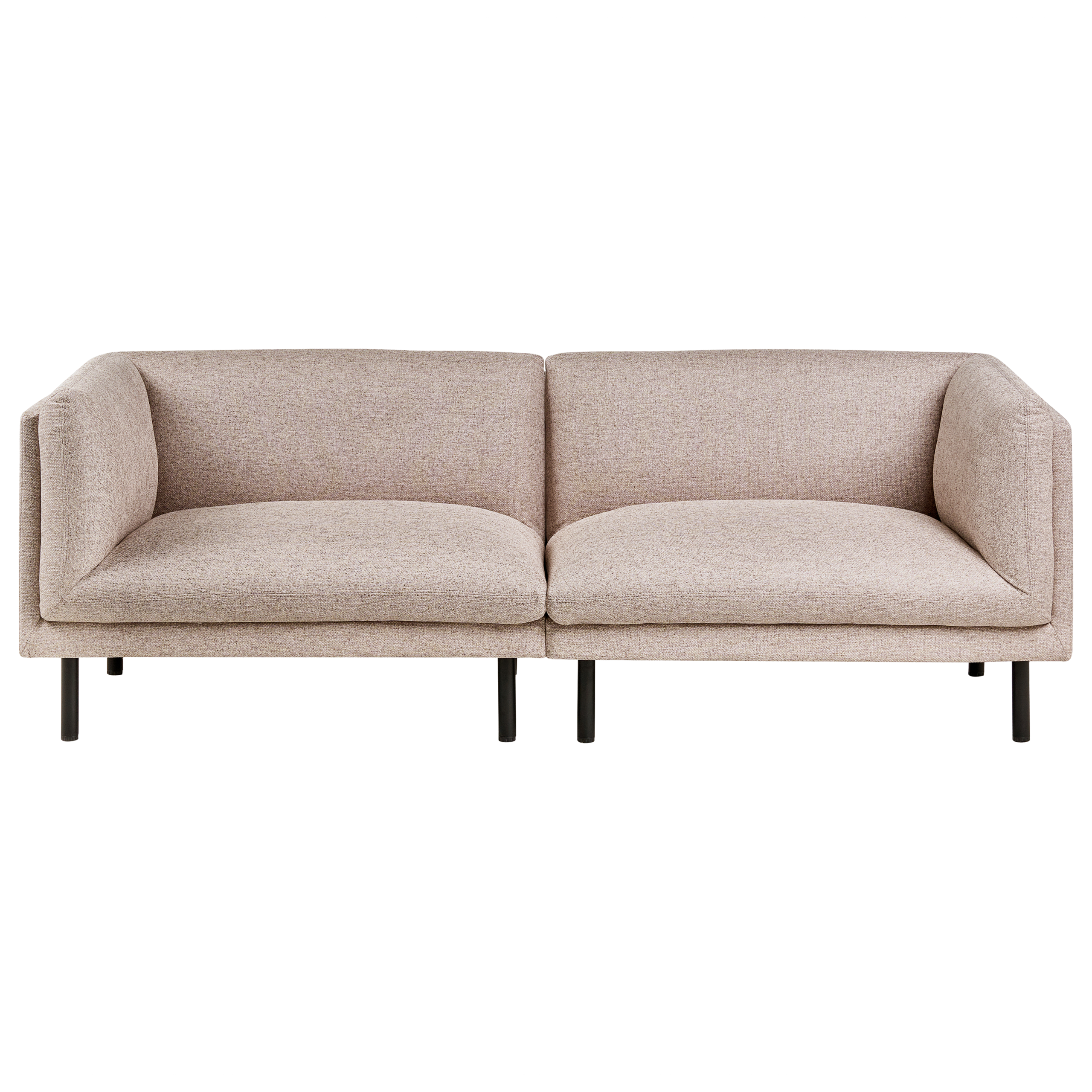 Sofa 3 personers VORGOD Lysebrun