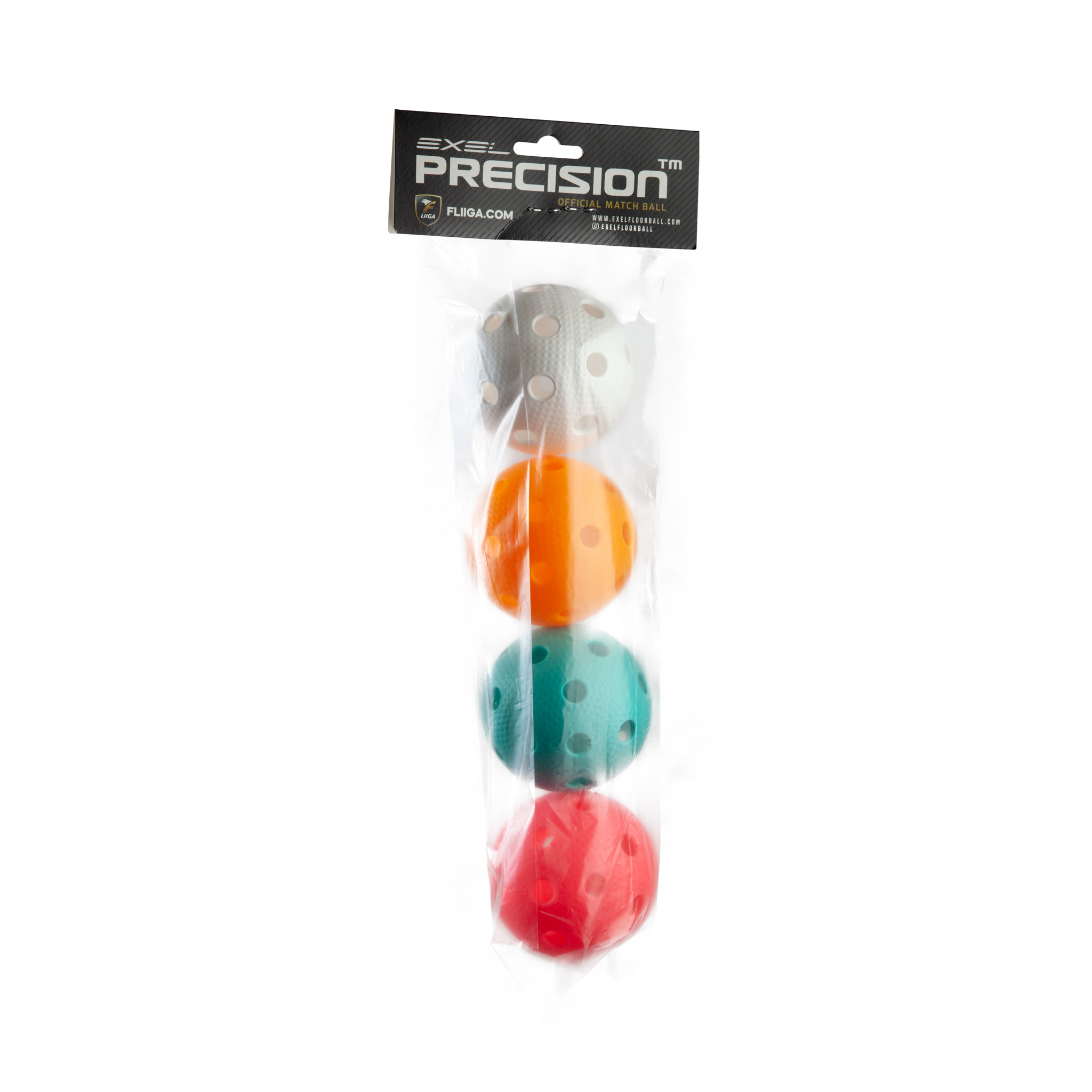 Exel Precision F-Liiga Floorballbold, 4-pack