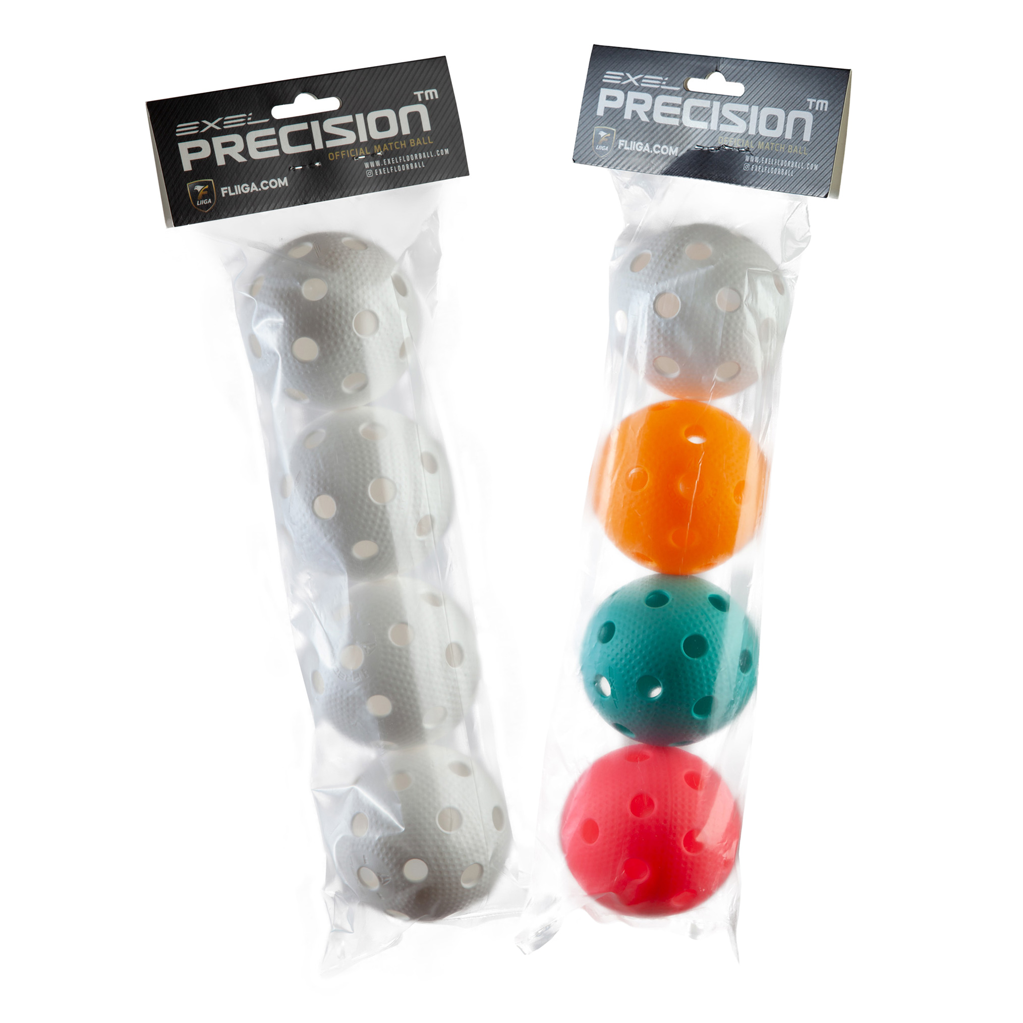 Exel Precision F-Liiga Floorballbold, 4-pack