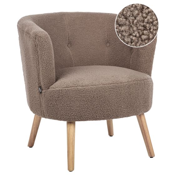 Lænestol ODENZEN Boucle Brun