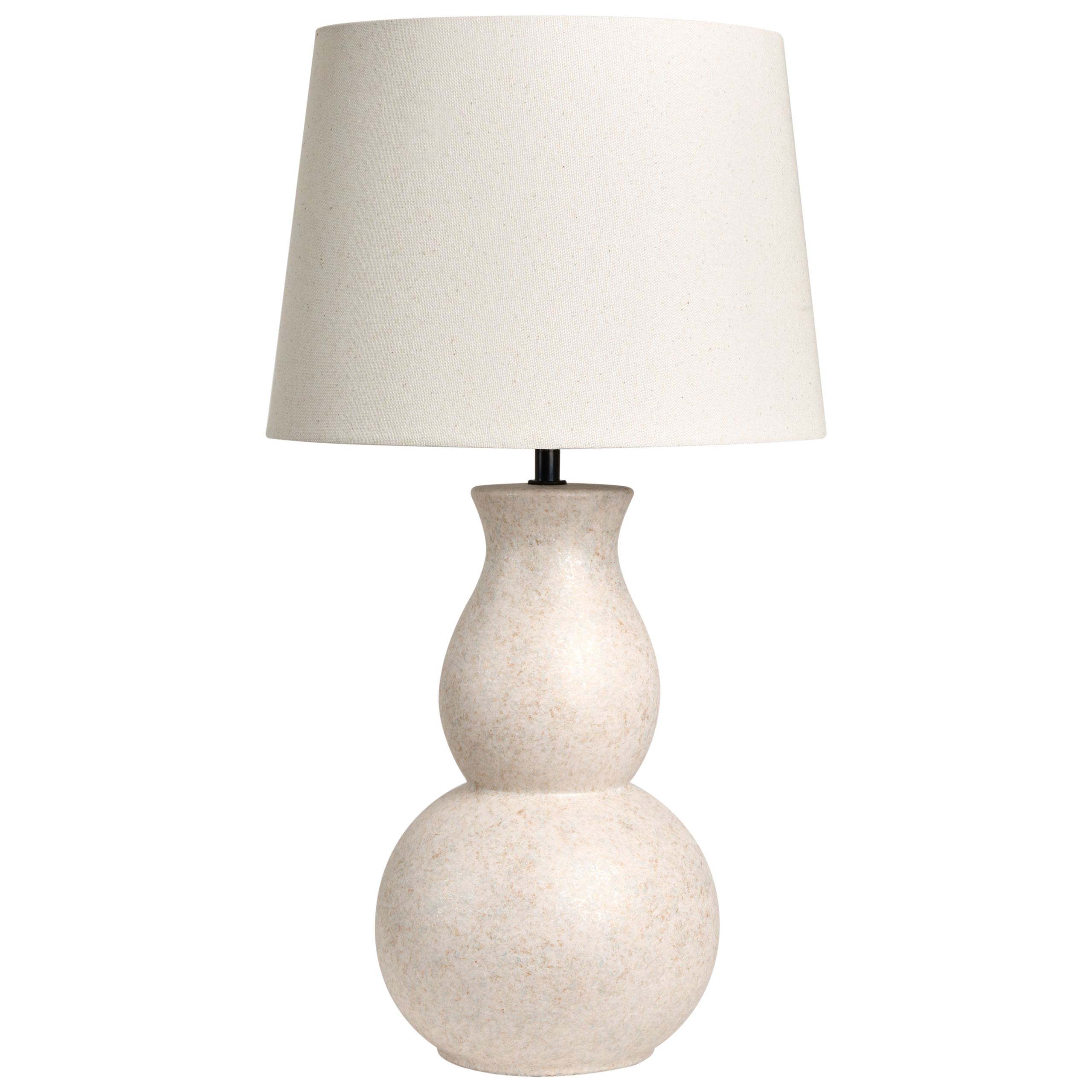 Bordlampe CHARGES Keramik Lys Beige