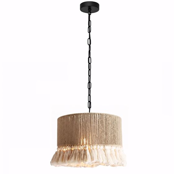 TOOLIGHT hængende loftlampe APP1736-1CP 30cm Brun 30x30x110cm