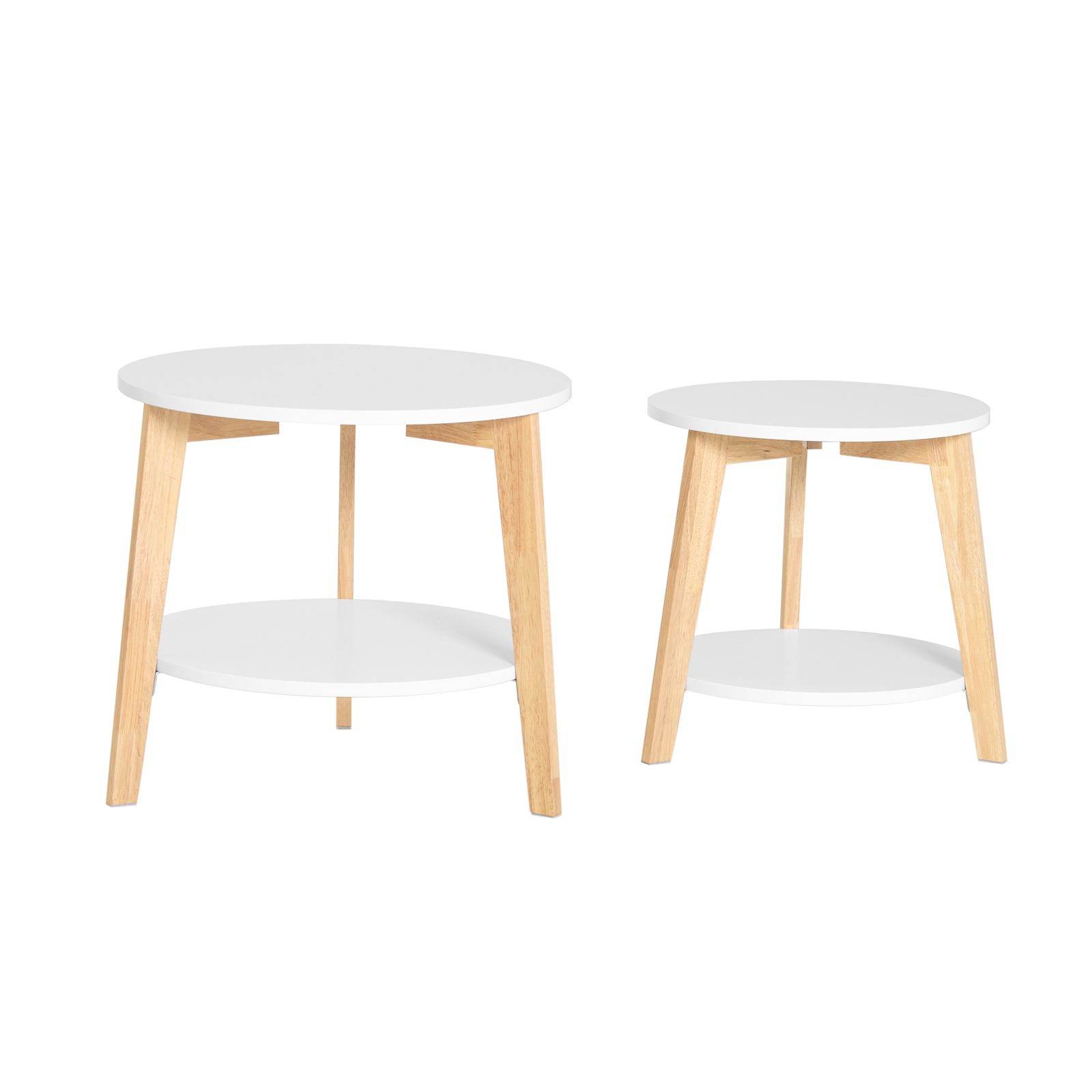 SoBuy Sofabord, Bord i stuen, Sidebord FBT75-W