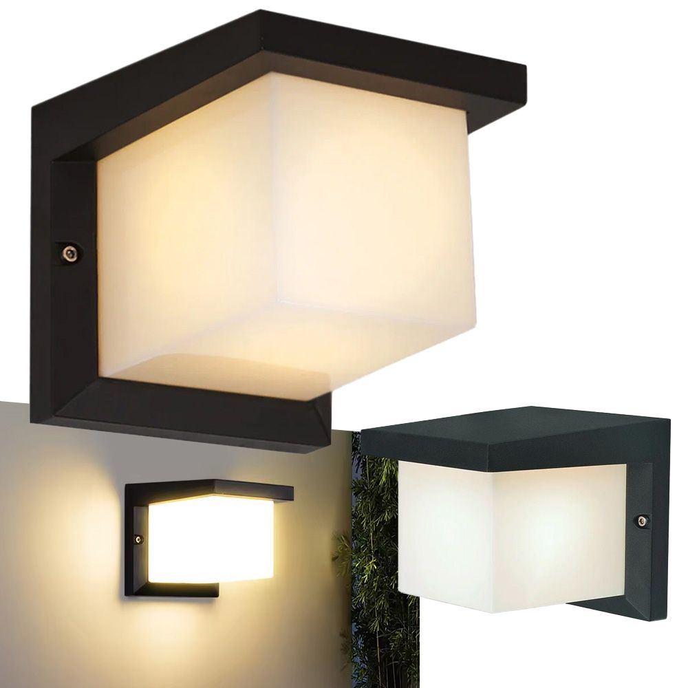 TOOLIGHT væglampe RSL014-1W Sort 16x19x16cm