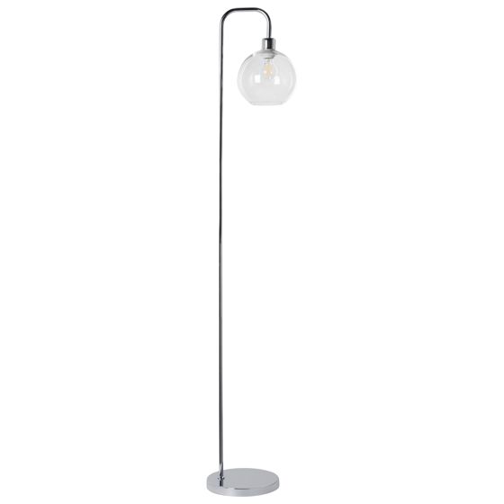 Gulvlampe OKAVANGO Metal Sølv