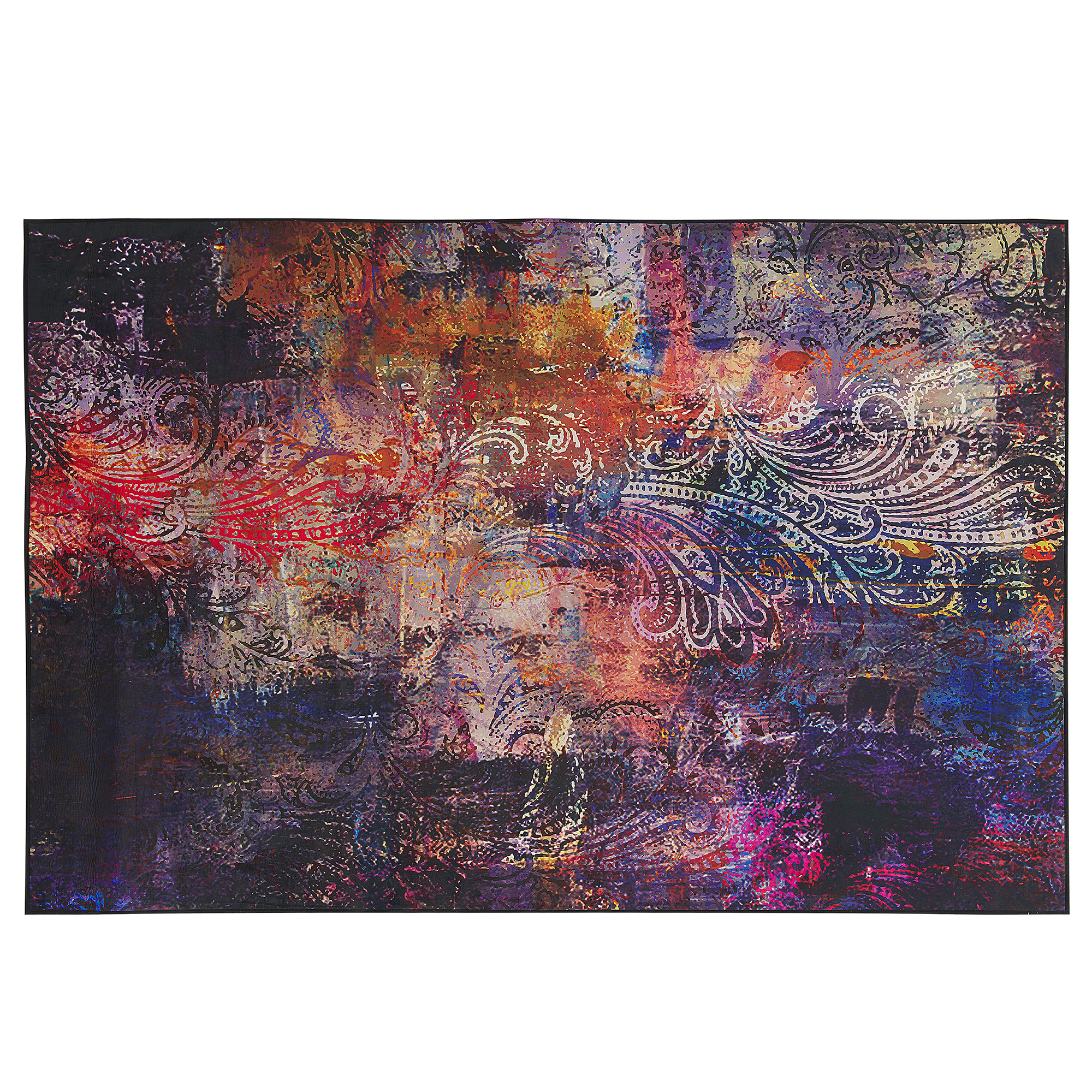 Gulvtæppe MARDIN Multifarvet 140 x 200 cm