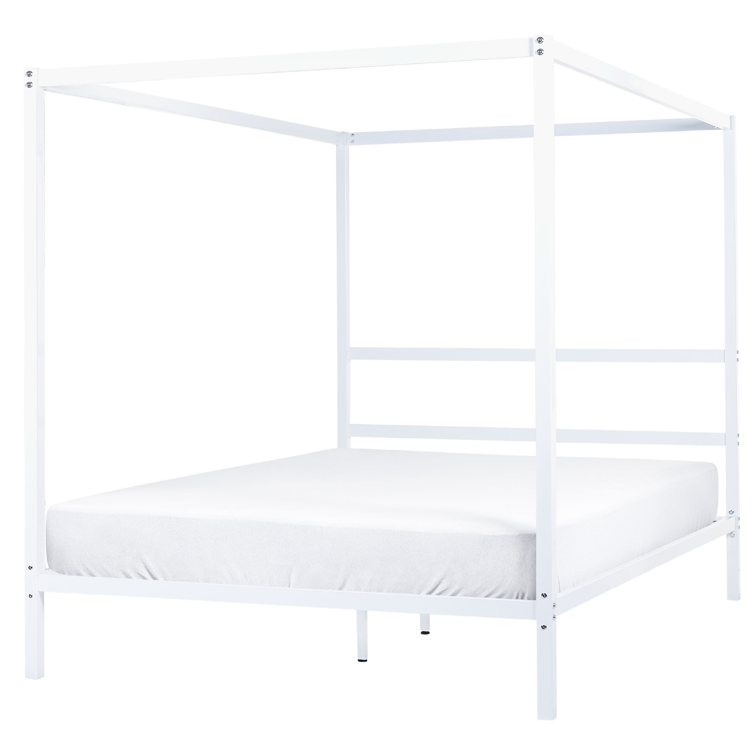 Himmelseng Metal LESTARDS 160 x 200 cm Hvid