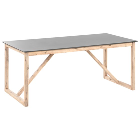 Havebord NOTTERI 180 cm 90 cm Beton Grå
