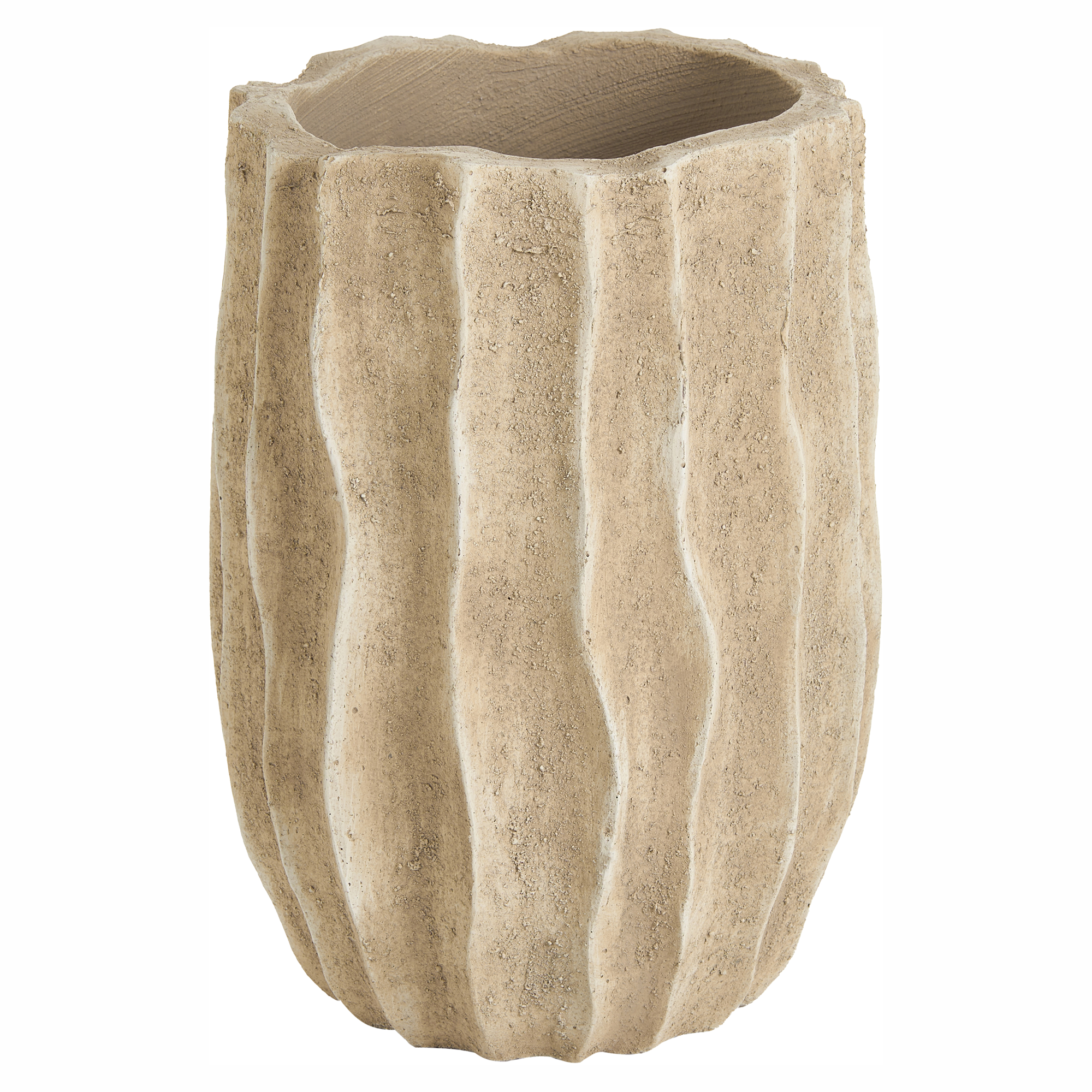 Urtepotte ATTERSEE 32 cm Beige