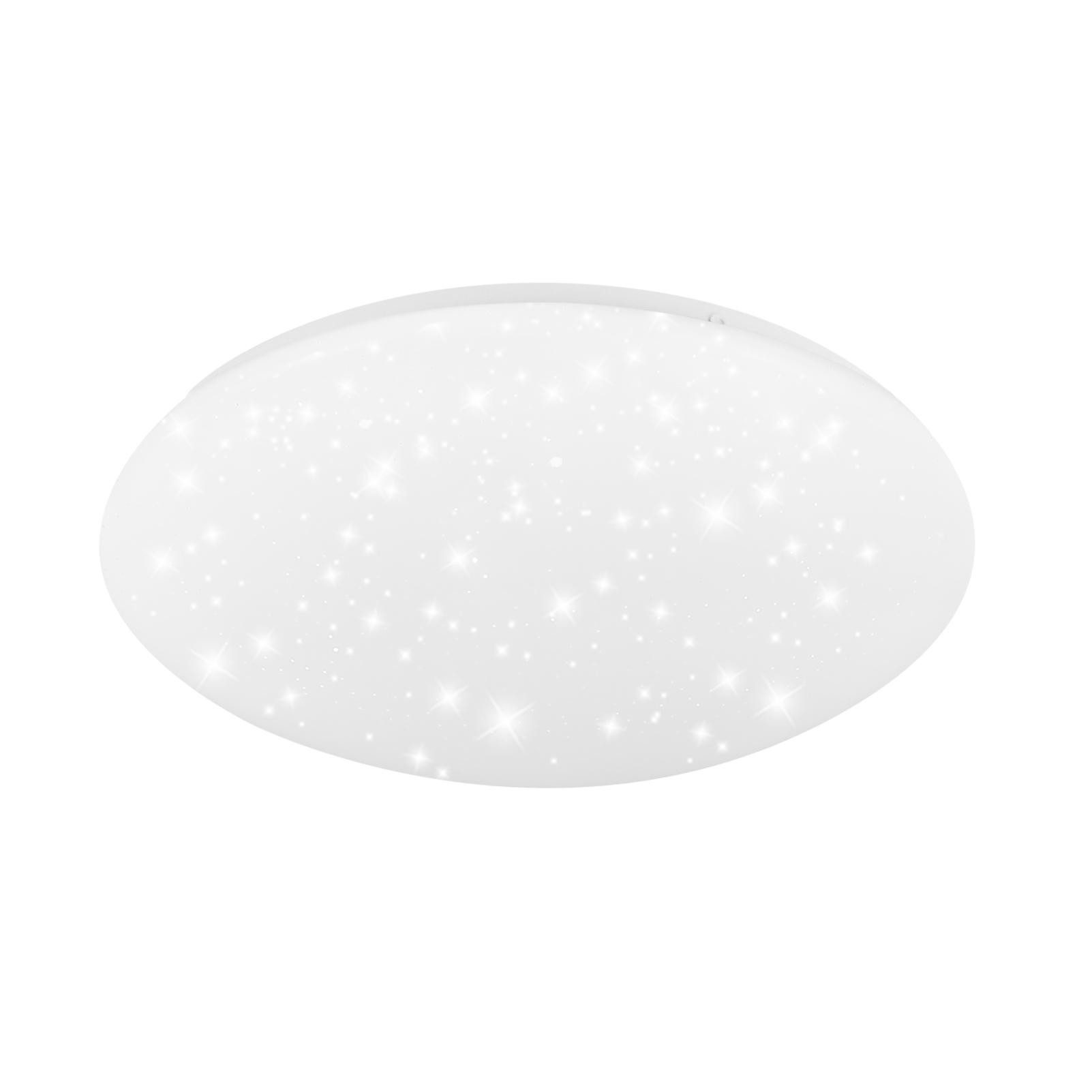 NETTLIFE LED loftlampe til soveværelse 30 cm 6000K stjernehimmel rund 18 W IP44 badeværelseslampe til stue, børneværelse, køkken