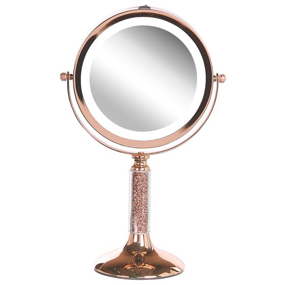 Makeup spejl LED BAIXAS Rosa guld