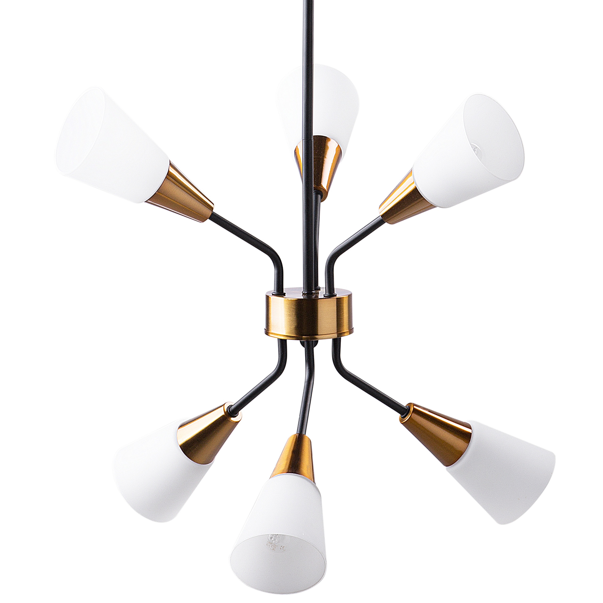 Loftlampe AROYO Glas Hvid
