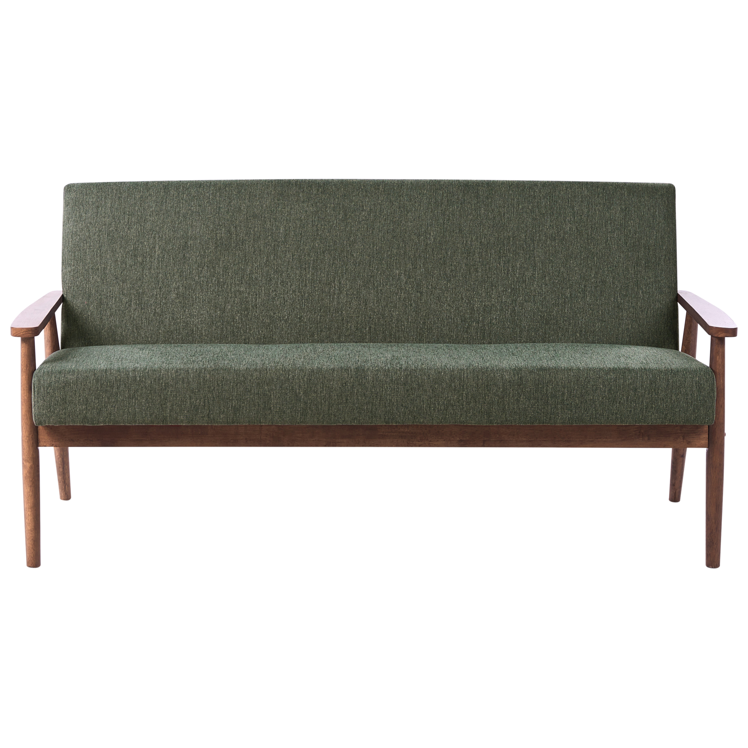 Sofa 3 personers ESRUM Mørkebrun/ Grøn