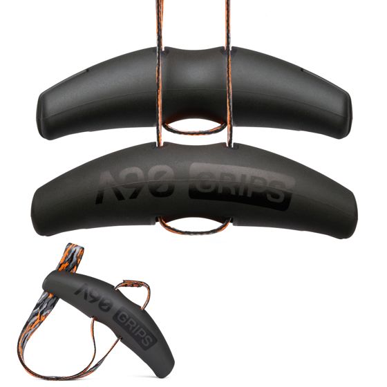 Angles90® lat pulldown-greb – TPU-håndtag med 4 grebpositioner | pull up, roning & kabeltræk | hygiejnisk design