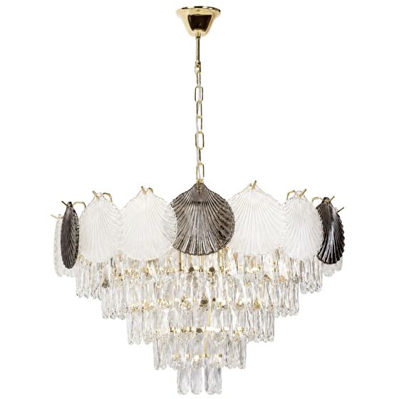 TOOLIGHT hængende loftlampe SWE084-CP 60cm Guld 12,5x61,5x89cm