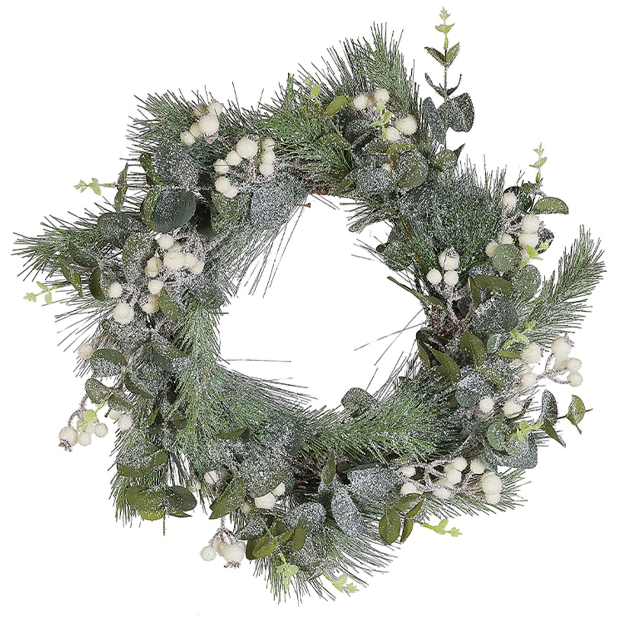 Julekrans JURMU 54 cm Grøn