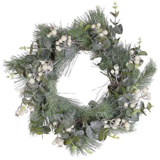 Julekrans JURMU 54 cm Grøn