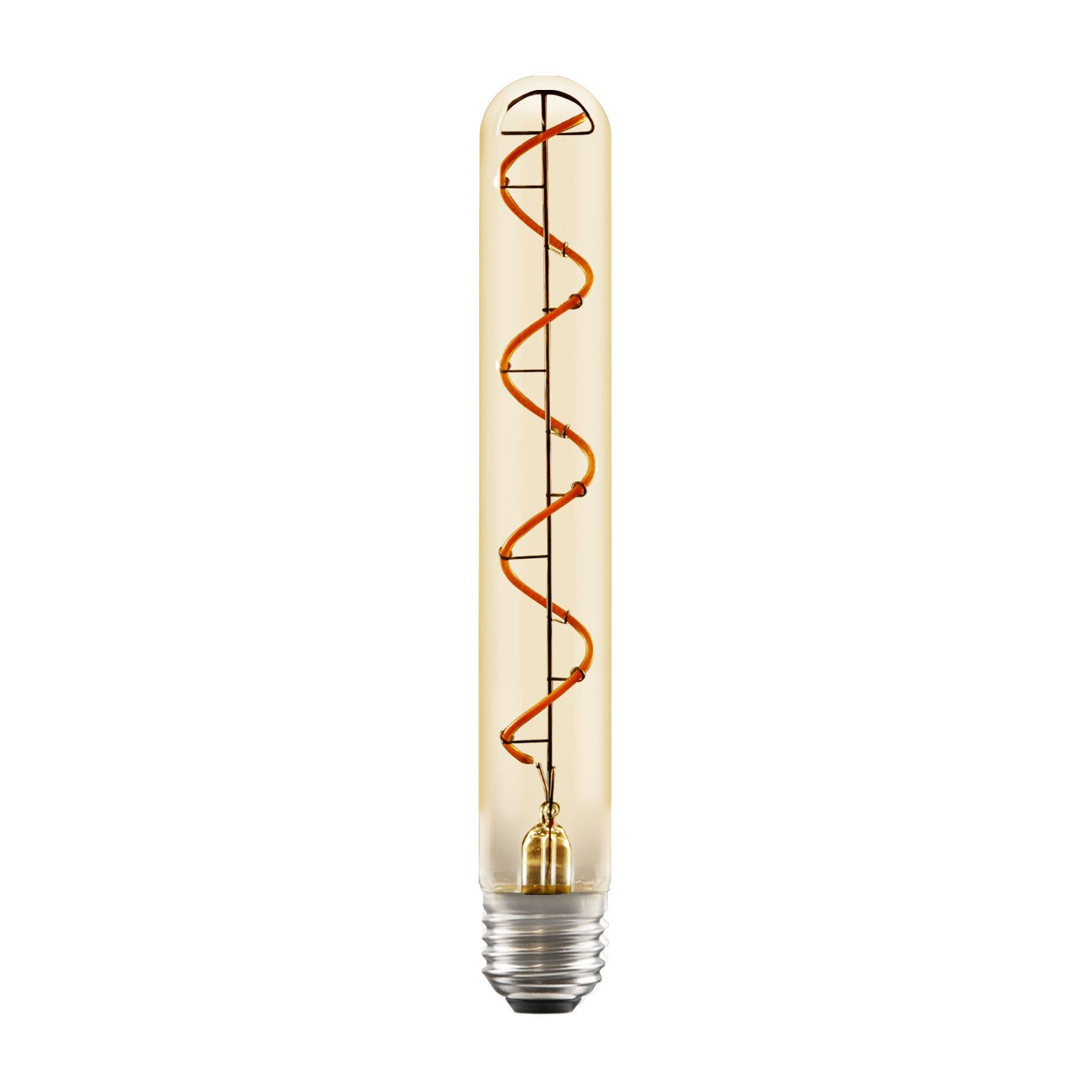 NETTLIFE Edison rørformet vintage E27 LED-pære 4W varm hvid