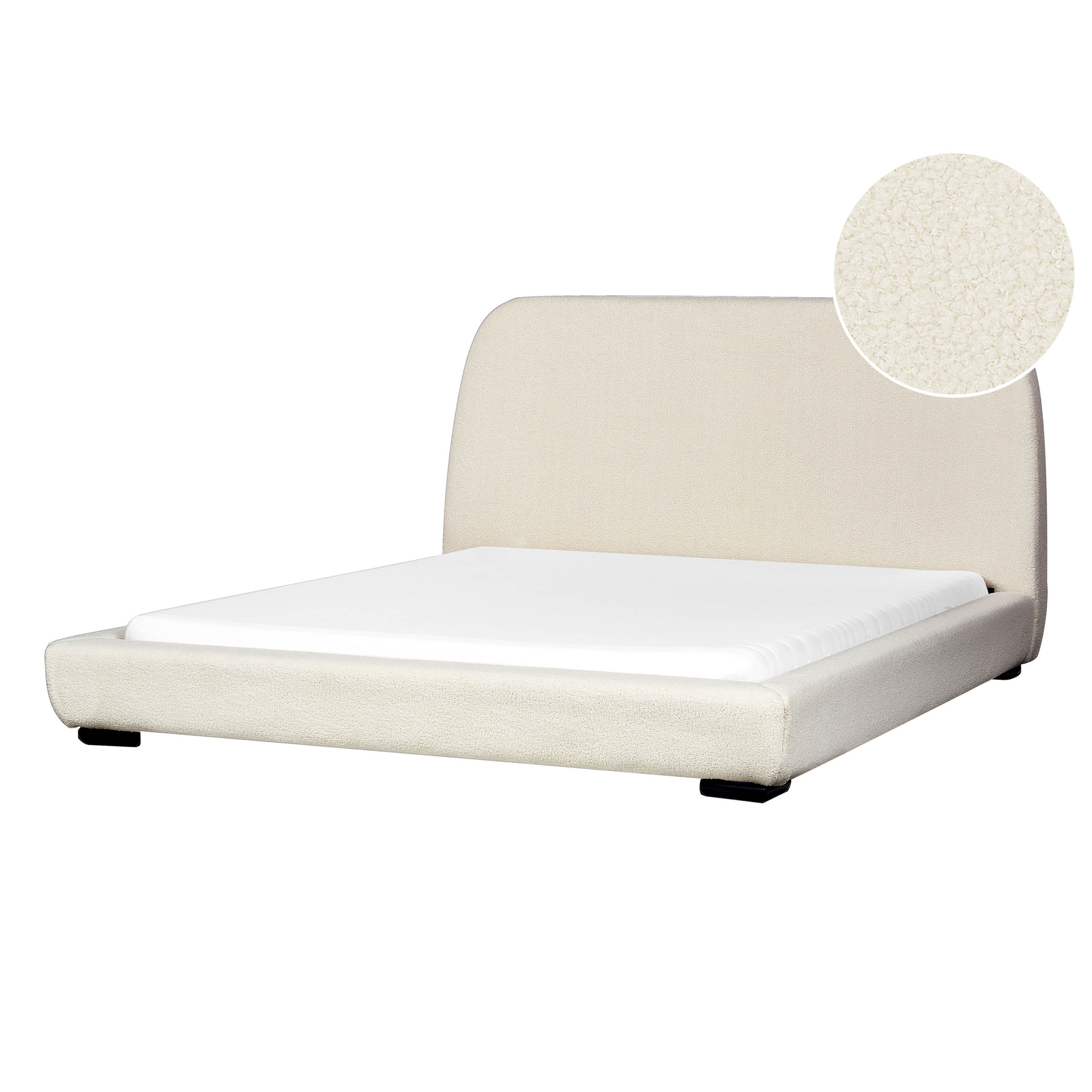 Seng Boucle ROISEL 160 x 200 cm Lys Beige
