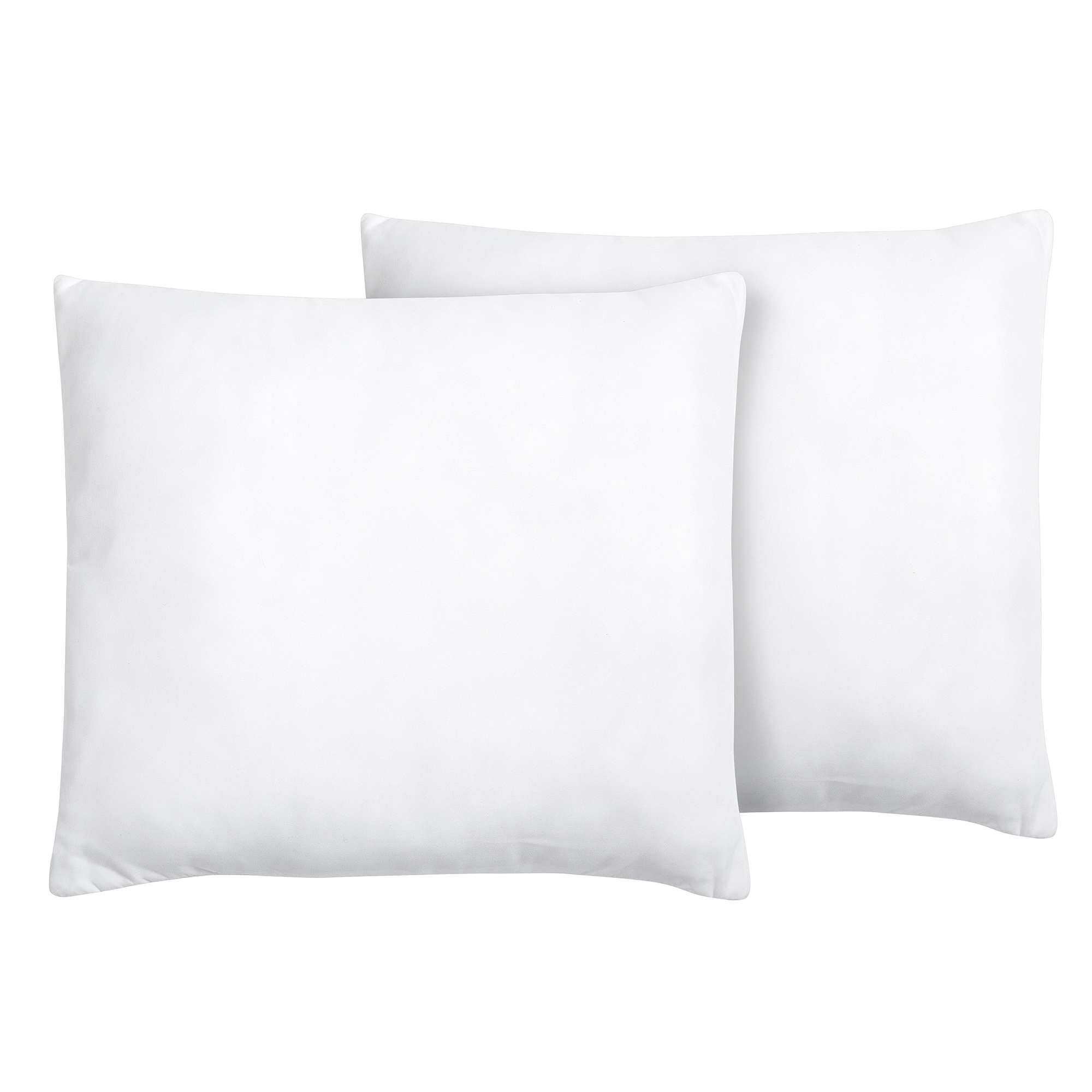 Sæt af 2 hovedpuder ERRIGAL Lav 80 x 80 cm Microfiber Hvid