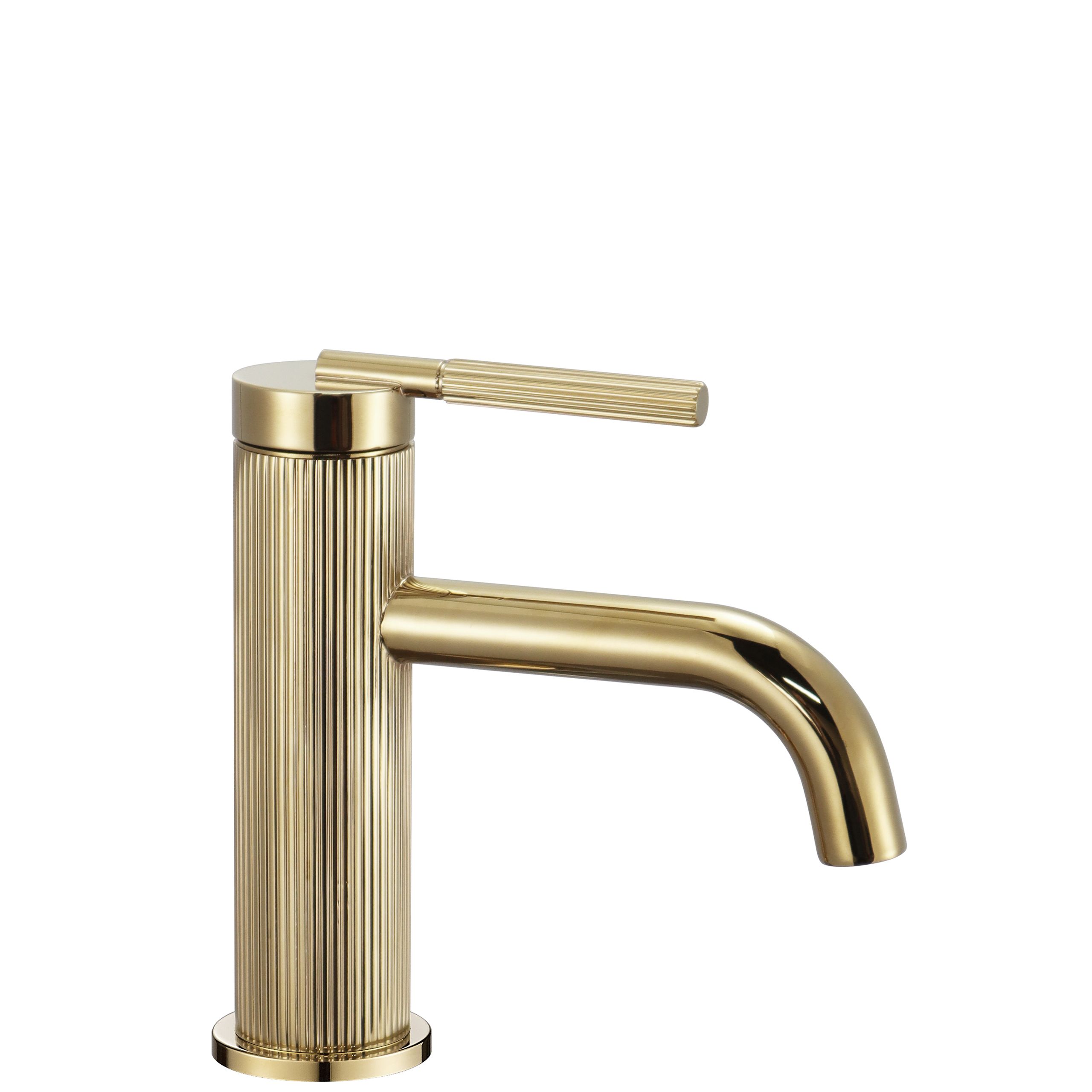 REA håndvaskarmatur JS-B348G ARGON Lav Guld, 11x5x16,5cm