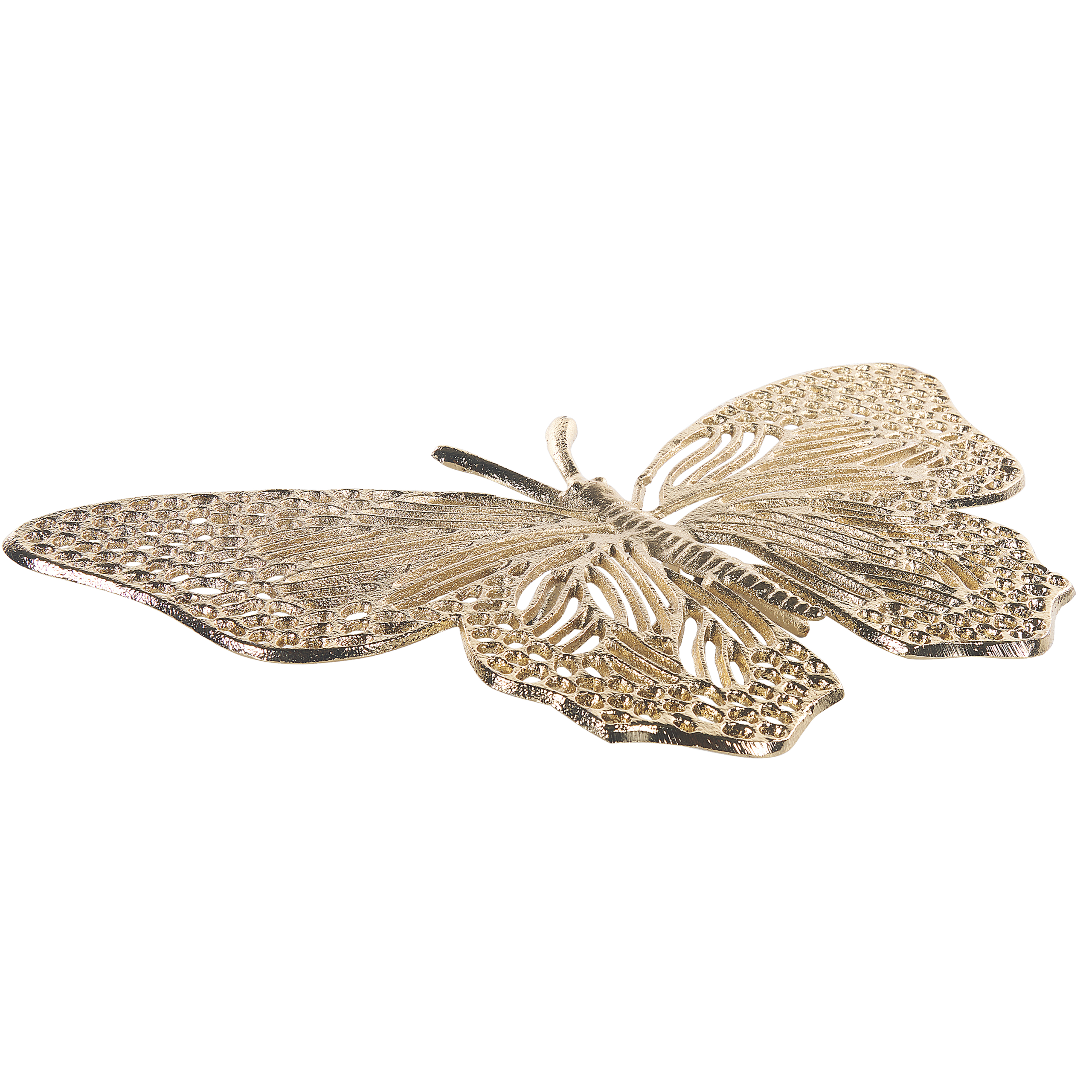 Dekorativ figur Sommerfugl MADIUN Metal Guld
