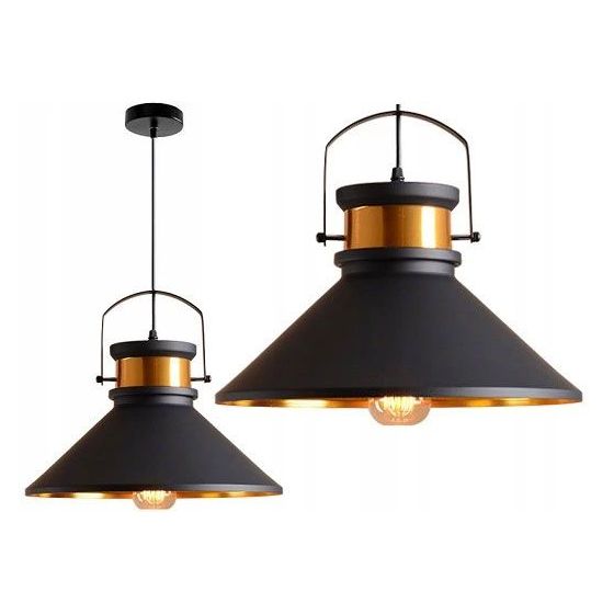 TOOLIGHT hængende loftlampe APP174-1CPASTI B Sort 111x38x111cm